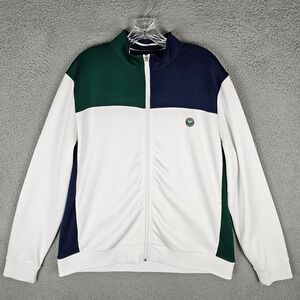 The Championships Wimbledon Tennis Sports Jacket Men's XL Long Sleeve Full Zip